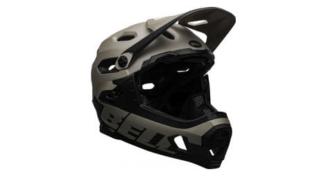 Bell super dh mips removable chinstrap helm sand grey black 2022