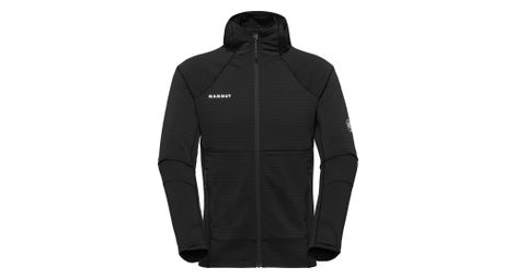 Forro polar Mammut Taiss Hooded Negro Hombre