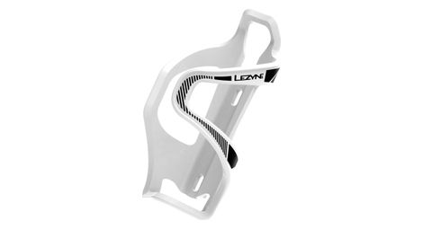 Porte bidon lezyne flow cage sl cote gauche blanc