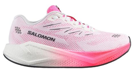 Chaussures Running Salomon Aero Blaze 4 Blanc/Rose Femme