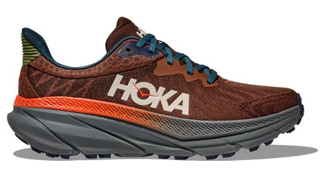 Zapatillas de trail hoka challenger 7 para hombre, rojas