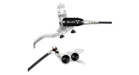 Frein arrière hope tech4 evo gr4 argent/noir durite standard