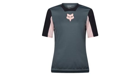 Maillot Manches Courtes Fox Defend Creation Bleu Femme