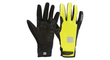 Sportful essential 2 guantes largos unisex amarillo/negro