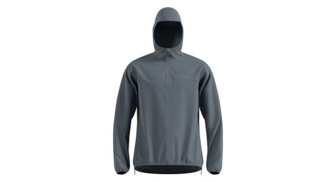odlo x alp waterproof jacket gray men s