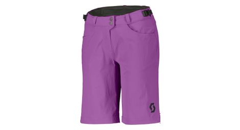 Pantalón Corto Scott Trail Flow Piel Violeta Mujer