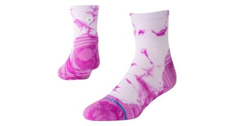 Calcetines de alto rendimiento stance aria light wool rosa/blanco