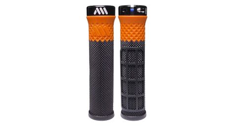 Paire de grips all mountain style cero noir / orange