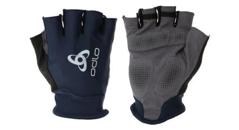 Gants de velo odlo active road bleu fonce unisex