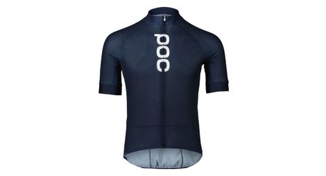 Maglia a manica corta poc essential road logo navy