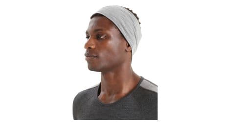 Icebreaker cool-lite flexi grey unisex merino headband