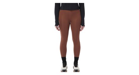 salomon shkout core women s long tights brown