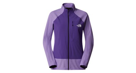 Forro polar hibrido the north face summit futurefleece para mujer  morado