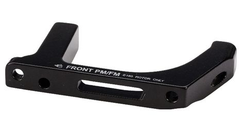 Elvedes fm / pm 160mm front brake adapter black