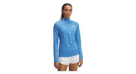 Haut 1/2 zip Under Armour Tech Twist Bleu Femme