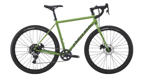 Bicicleta kona gravel rove dl cromoly sram rival 1 11v 650mm verde kiwi brillante 2022
