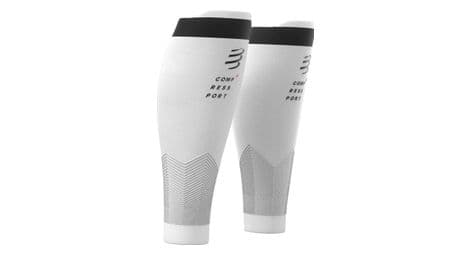 Paire de manchons de compression compressport r2 v2 blanc