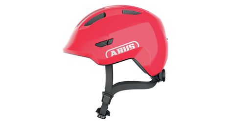 Casque abus smiley 3 0 shiny rouge s 45 50 cm