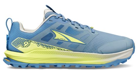altra lone peak 9 trail running shoes blue yellow women s
