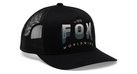 Casquette Fox Trucker Block Mesh Noir