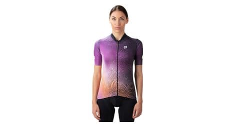 Damen alé circus kurzarmtrikot violett s