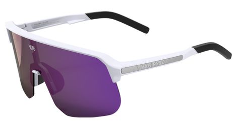 Van Rysel Kware Brille Weiß/Violett