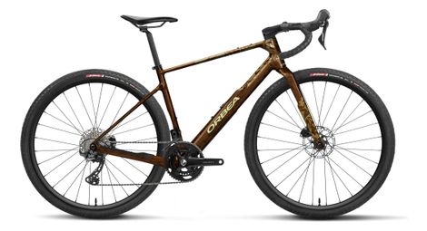 Orbea Terra M30TEAM Gravel-Rad, Shimano GRX 12-Gang, 700 mm, Karamellbraun, 2027