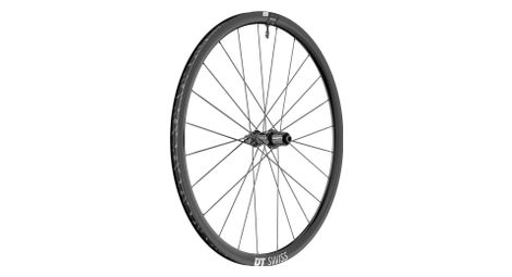 Roue avant dt swiss er 1600 spline 30 disque tubeless route roue arrière argenté 12 x 142 mm / shimano/sram hg