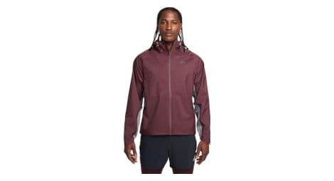 Veste imperméable nike storm-fit trail cosmic peaks rouge homme