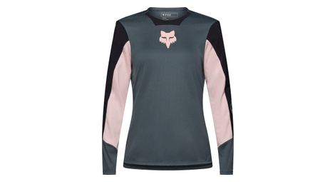 Maillot Manches Longues Fox Defend Creation Bleu Femme