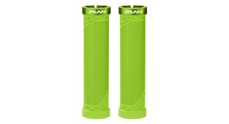 Paire de grips funn hilt 130mm vert fluo