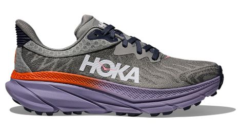 Zapatillas de trail para mujer hoka challenger 7 gris/morado