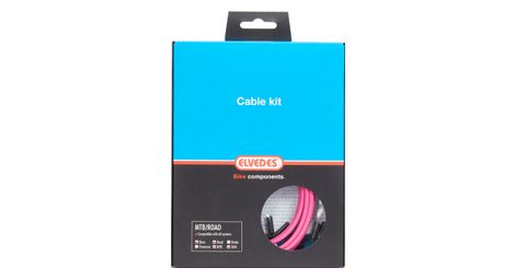 Cables de transmission elvedes basic cable kit rose
