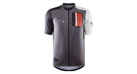 Maillot craft adv hmc offroad noir blanc homme