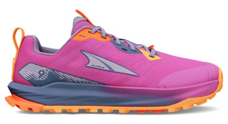 Zapatillas Trail Altra Lone Peak 9+ Rosa/Naranja Mujer