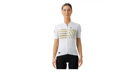 Maglia a manica corta alé play donna bianco xl