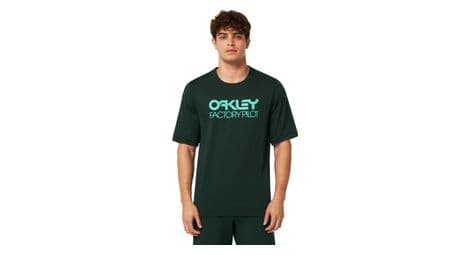 Oakley factory pilot mtb short sleeve jersey green
