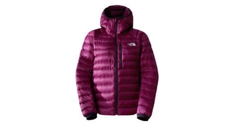 Doudoune capuche en duvet femme the north face summit breithorn violet