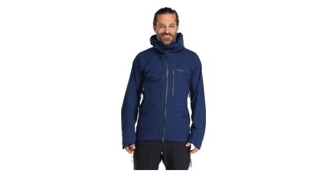 Rab firewall chaqueta impermeable azul