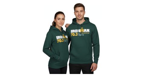 Ironman 70.3 Valencia Grün Kapuzenpullover