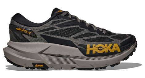 Zapatillas Trail Hoka Mafate X Negro/Gris Hombre