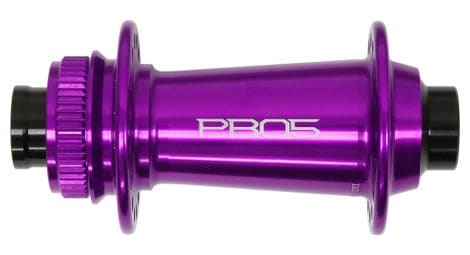 Hope pro 5 32 loch vorderradnabe | boost 15x110 mm | centerlock | violett