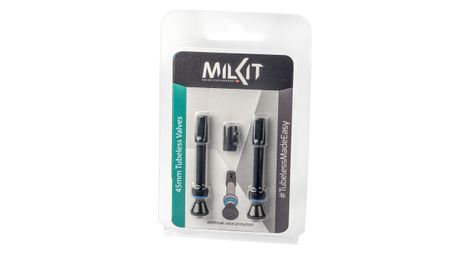 Milkit tubeless 45mm ventile