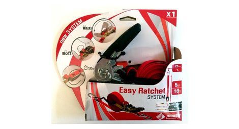 Sangle 5m x 25mm crochet cliquet 1