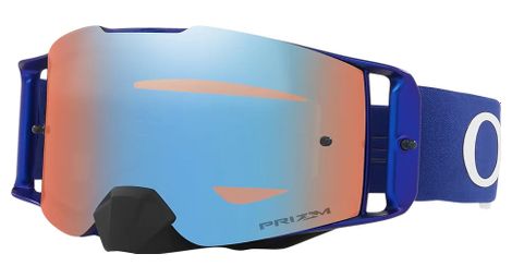 Oakley front line prizm mx sapphire iridium blue goggle