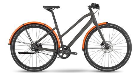 Bmc 257 al three st city bike shimano nexus 8s belt 700 mm grigio antracite 2023 m / 170-185 cm