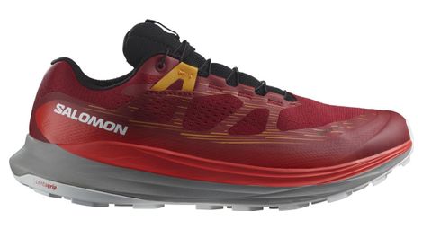 Produit Reconditionné - Chaussures de Trail Salomon Ultra Glide 2 GTX Rouge Gris Homme