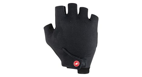Gants courts femme castelli endurance noir