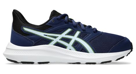 Asics jolt 4 gs laufschuh blau/grün kinder