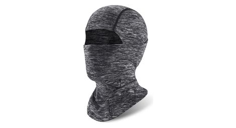 Cagoule Visage Complet Protection Chaude Rayures Grises